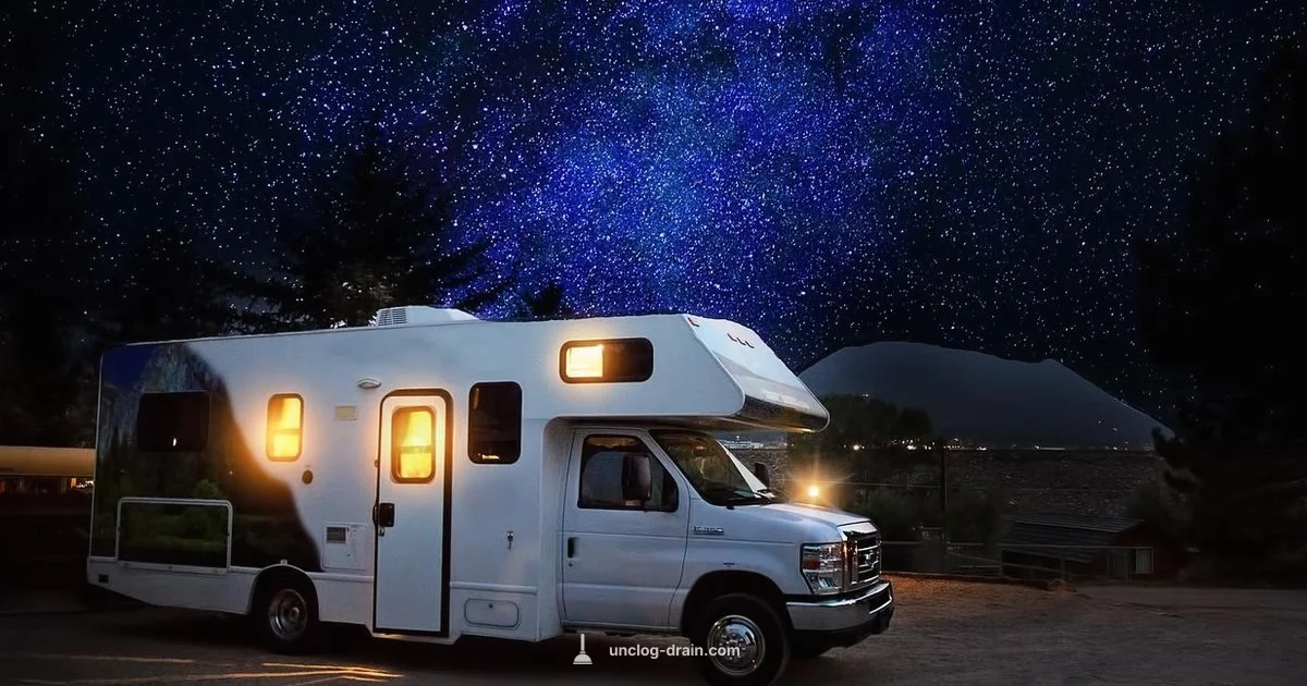 RV Black Tank Fix - Unclog Drain