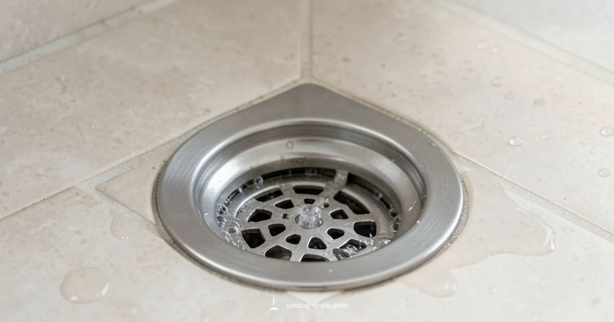 Shower Drain Fix - Unclog Drain