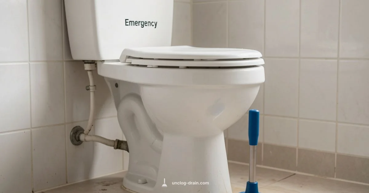 Fast Toilet Fix - Unclog Drain