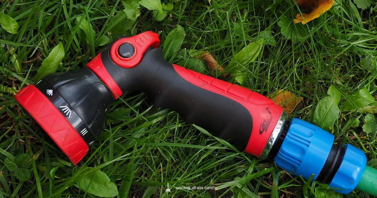 Shower Head Clean - Unclog Drain