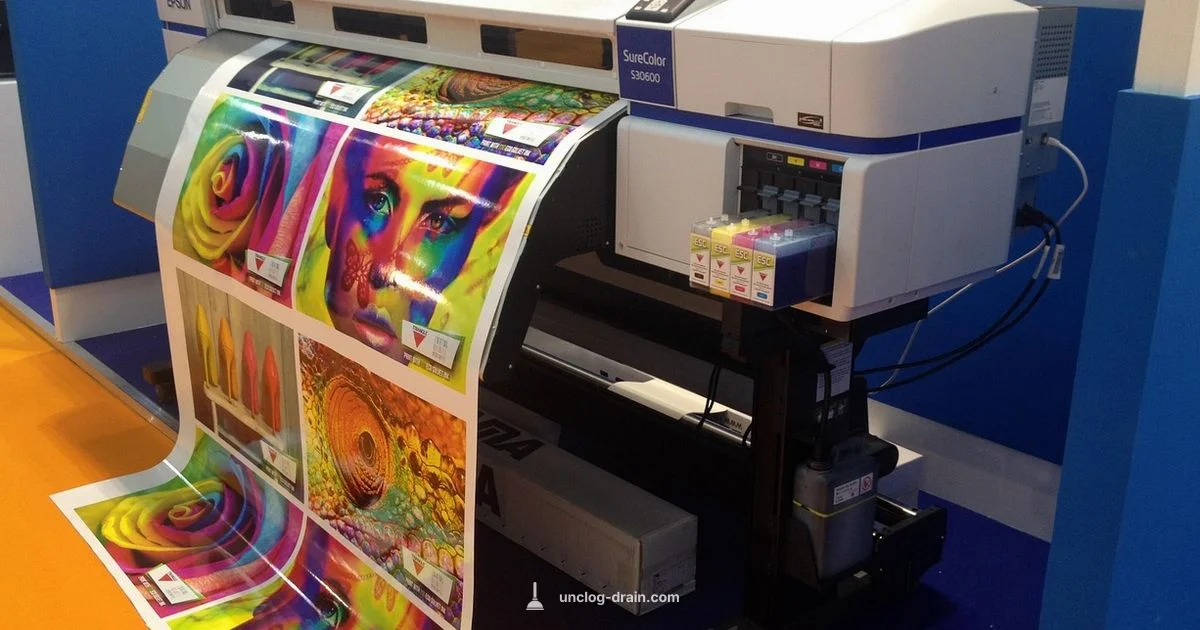 Printer Head Cleaning - Unclog Drain