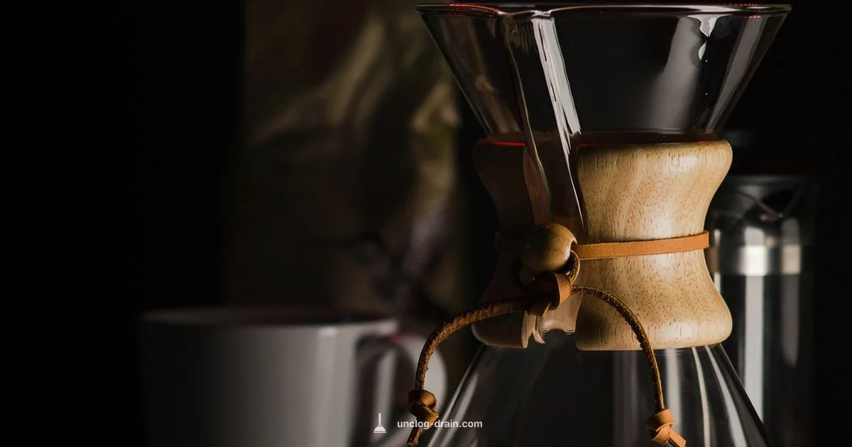 Coffee Maker Cleaning - Unclog Drain