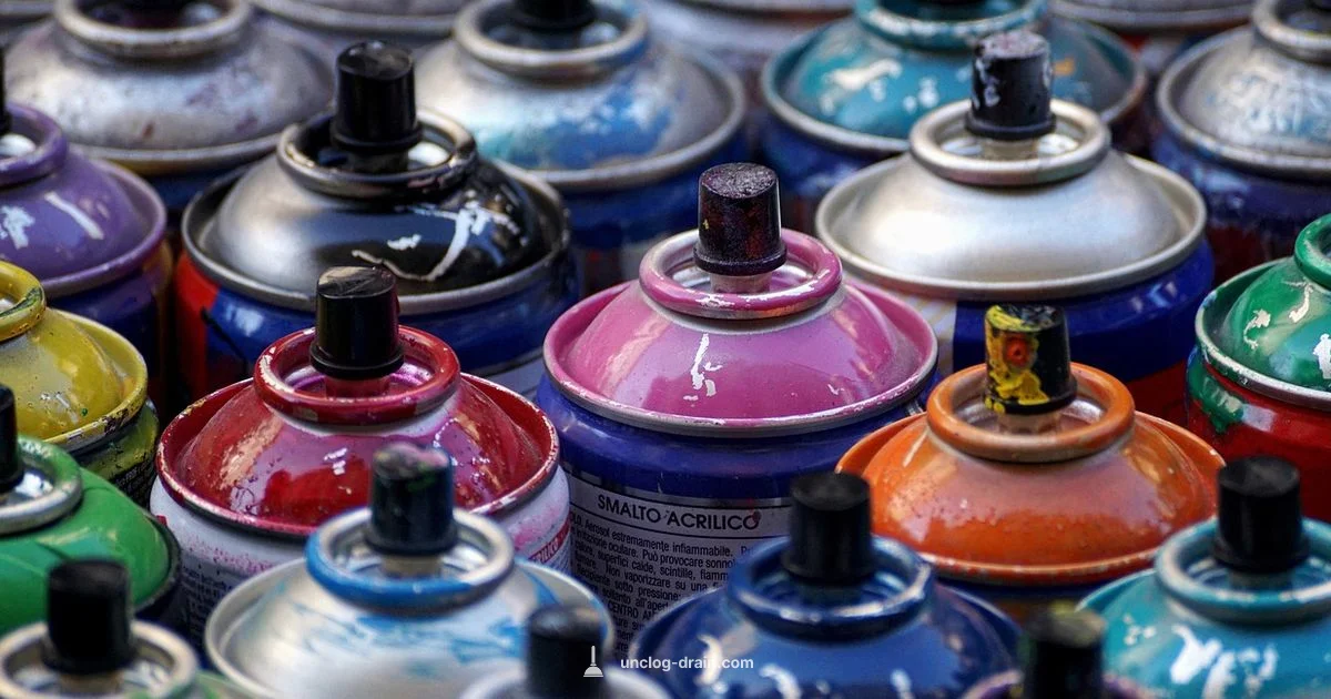 Unclog Aerosol Can - Unclog Drain