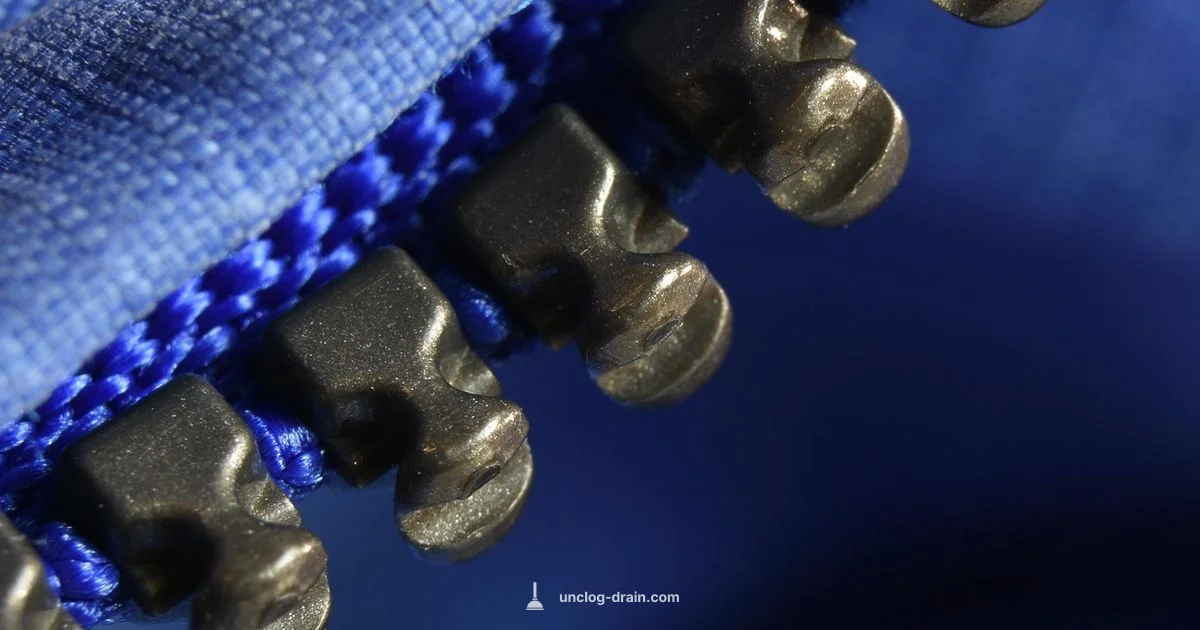 Fix Zipper Jam - Unclog Drain