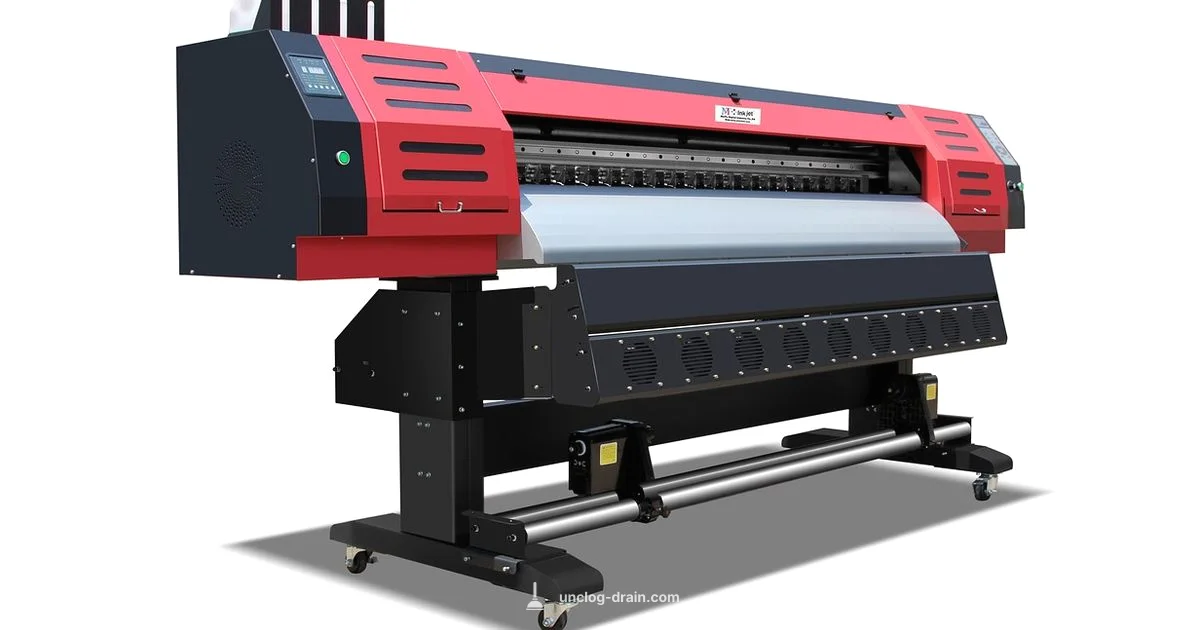 Print Head Cleaning - Unclog Drain