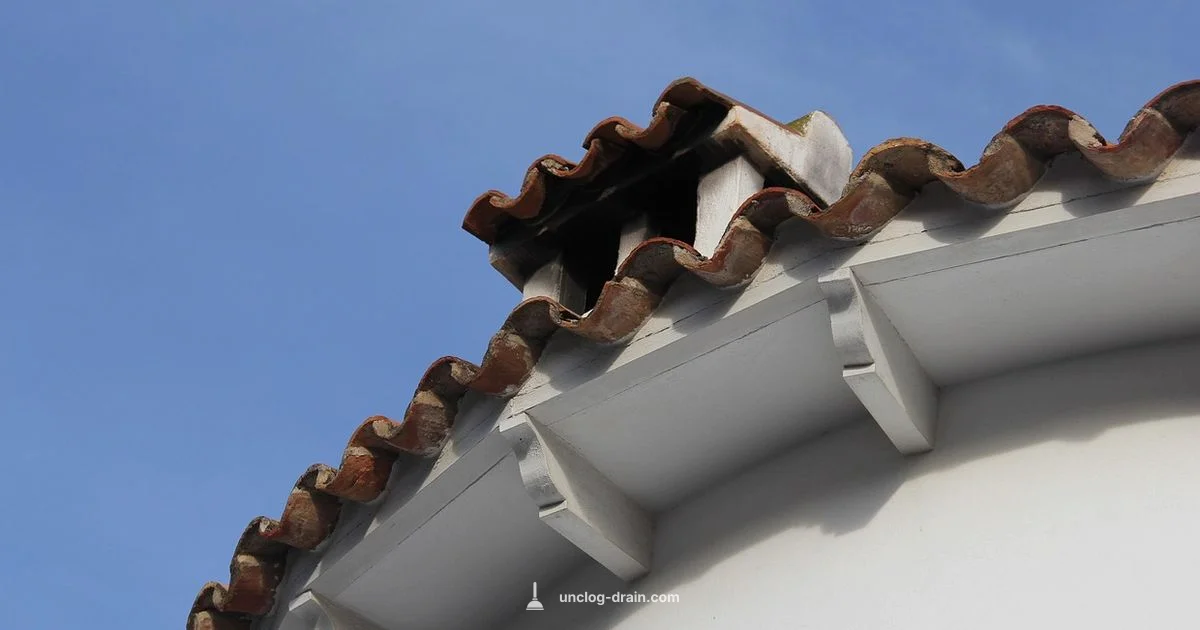 Roof Vent Cleaning - Unclog Drain