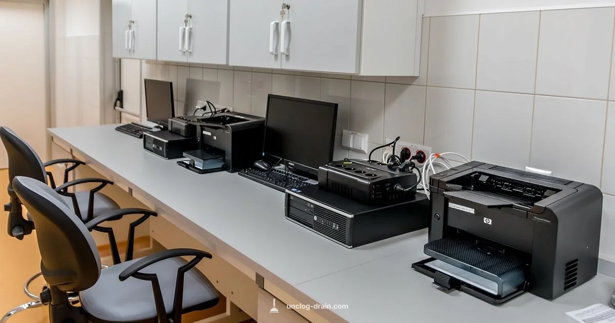 Printhead Cleaning - Unclog Drain