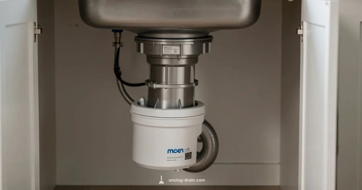Moen Garbage Disposal Fix - Unclog Drain