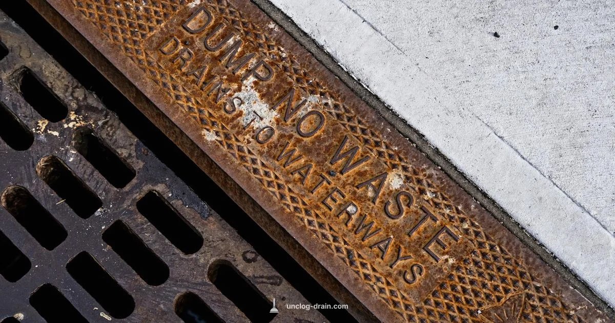 Outdoor Drain Fix - Unclog Drain