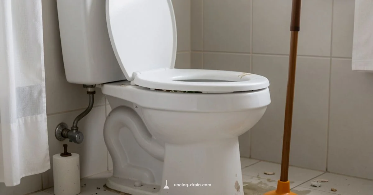 Fast Toilet Fix - Unclog Drain
