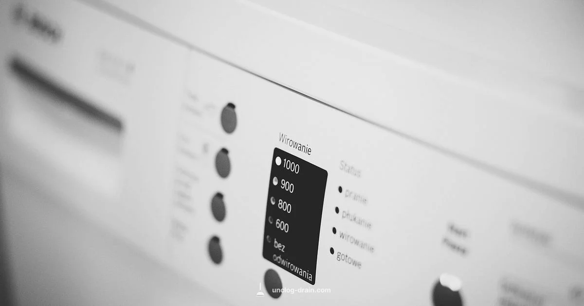 Unclog Washing Drain - Unclog Drain