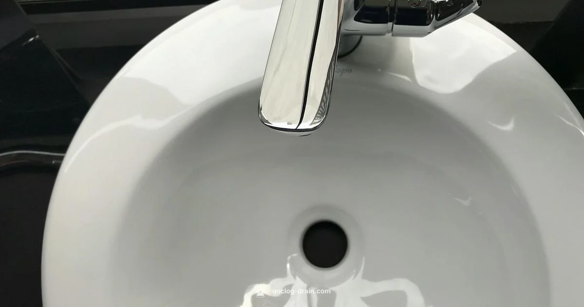 Standing Water Fix - Unclog Drain